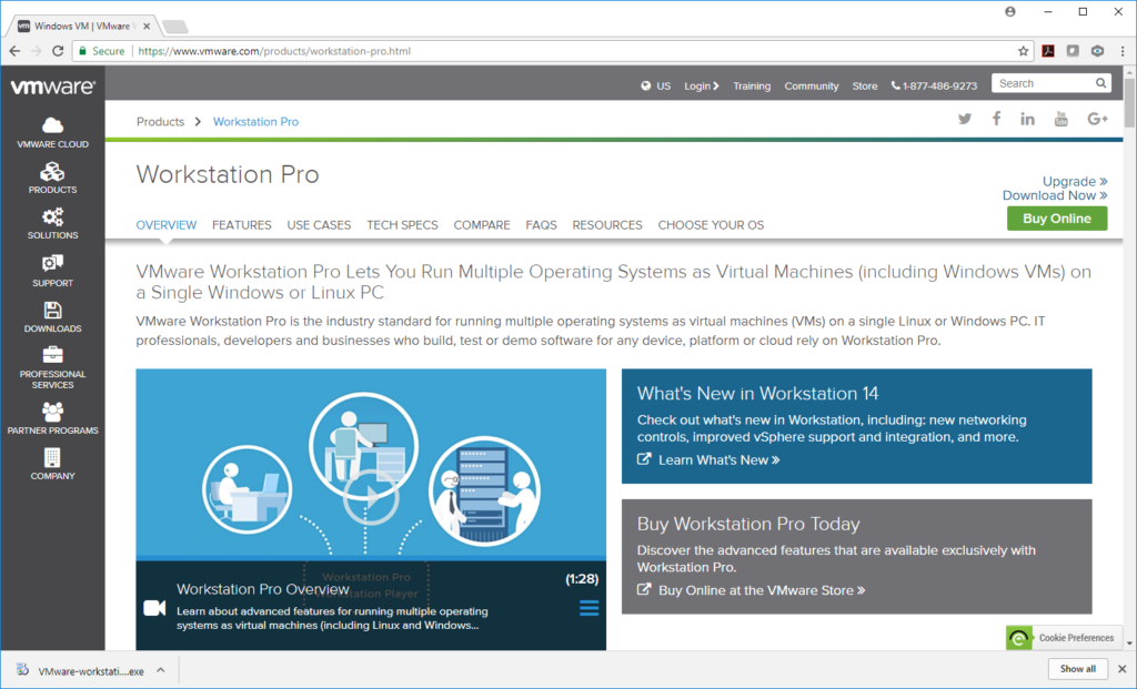 vmware workstation pro 14 operating system not found vmware workstation pro 14 operating system not found