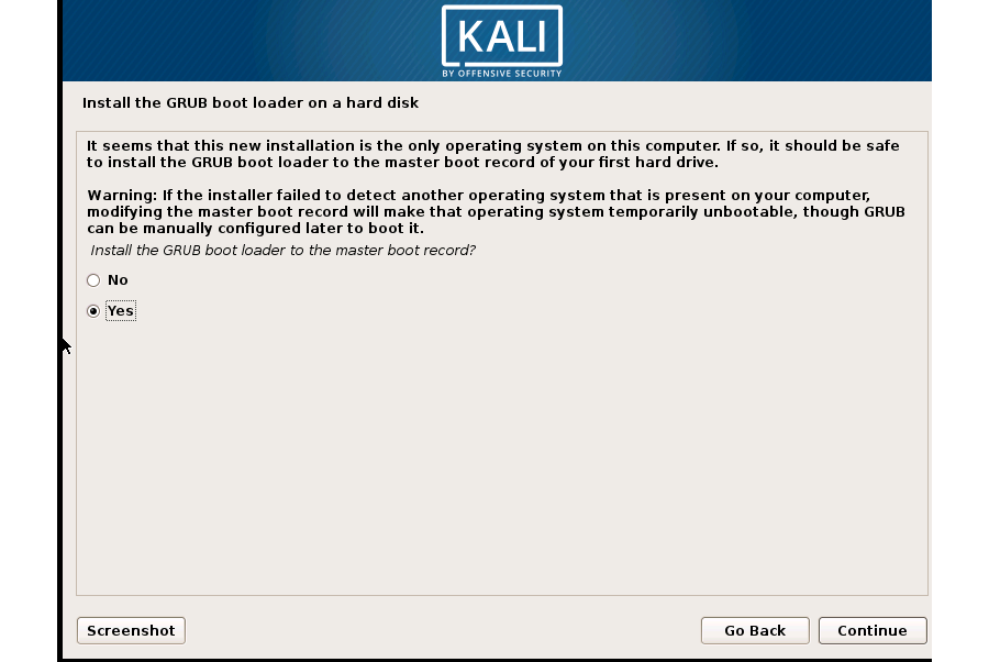 Kali Linux Virtual Appliance OVA