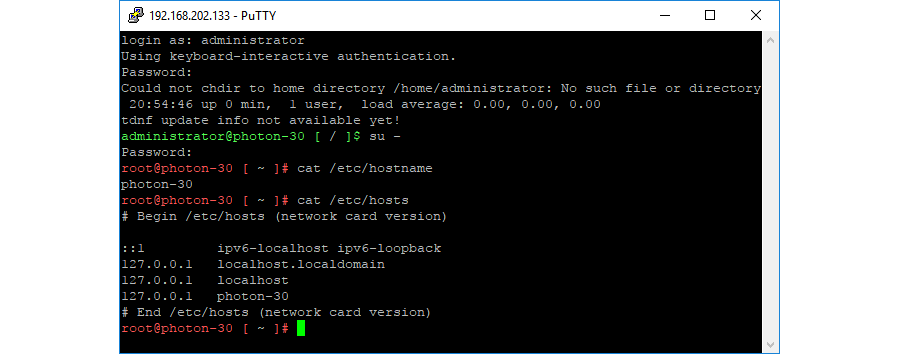 VMware Photon OS 3